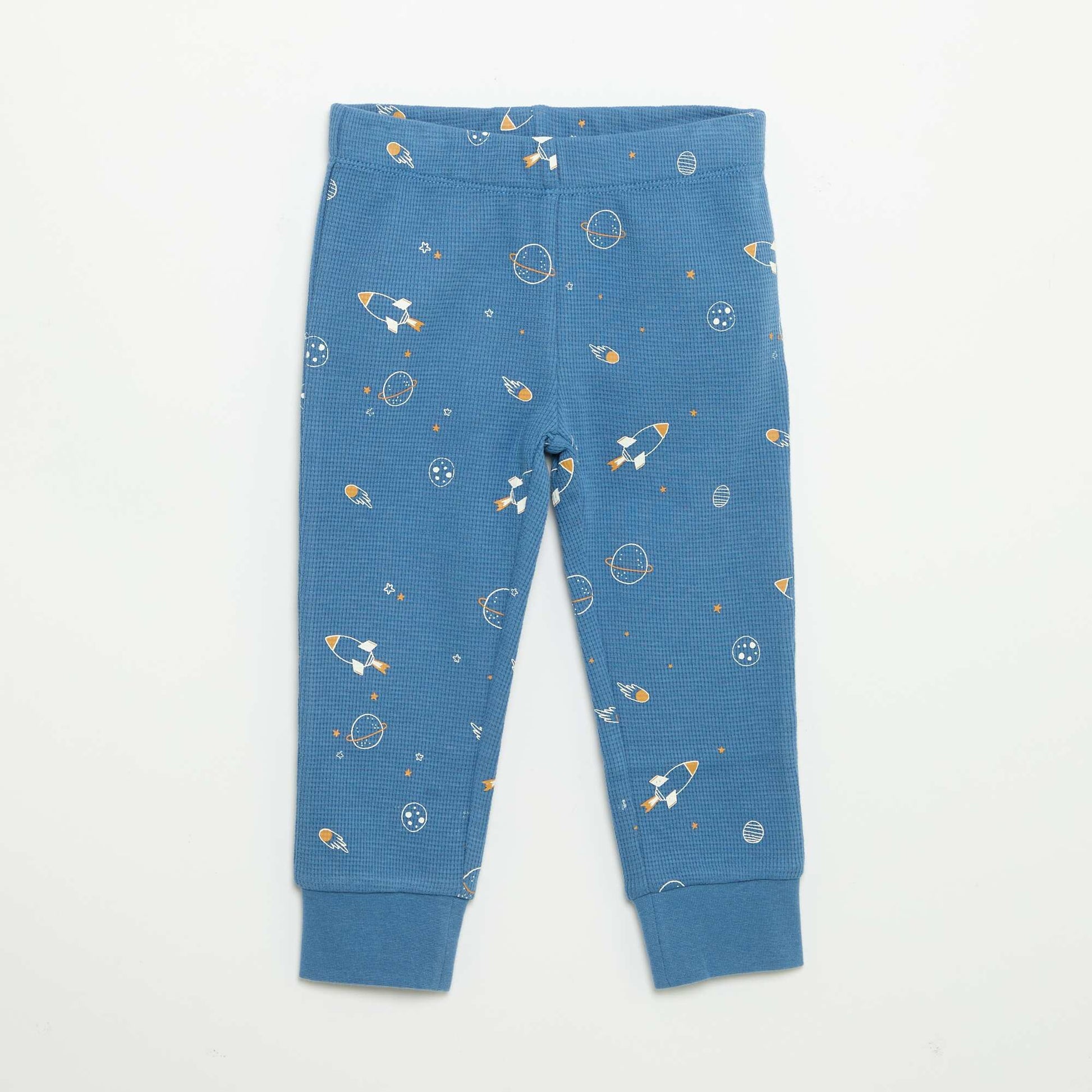 2-piece pajamas - Long-sleeved T-shirt + pants BLUE