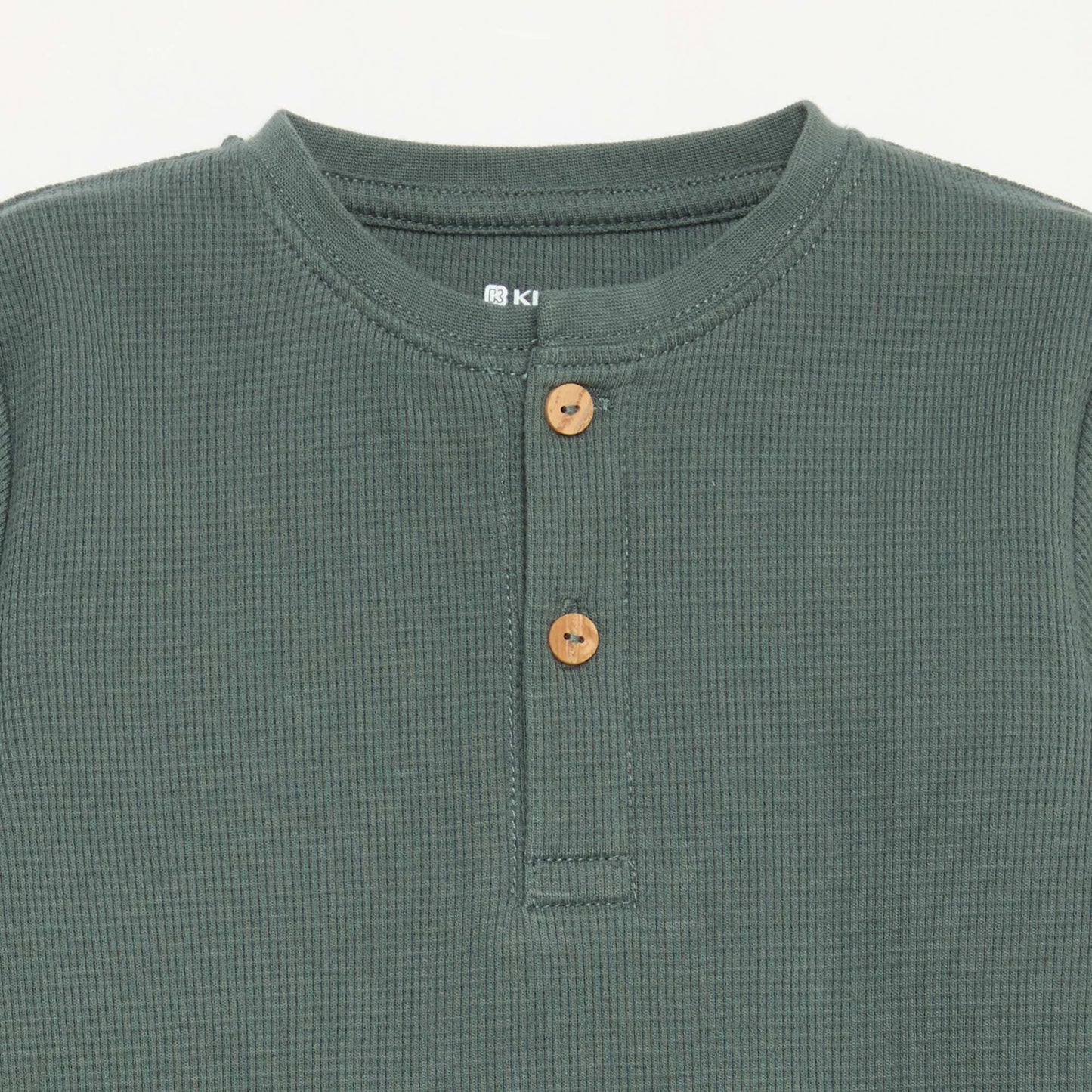 2-piece Pajamas - Long-sleeved T-shirt + Pants GREEN
