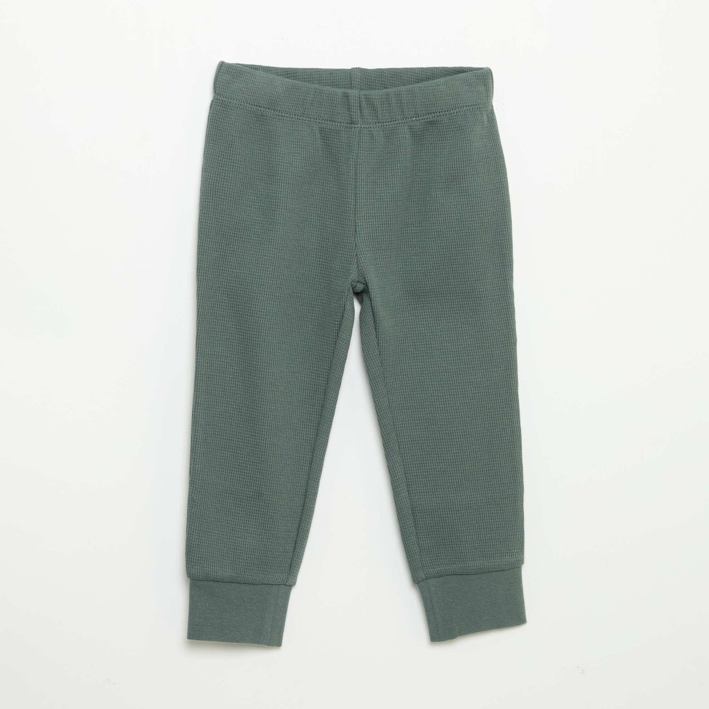 2-piece Pajamas - Long-sleeved T-shirt + Pants GREEN