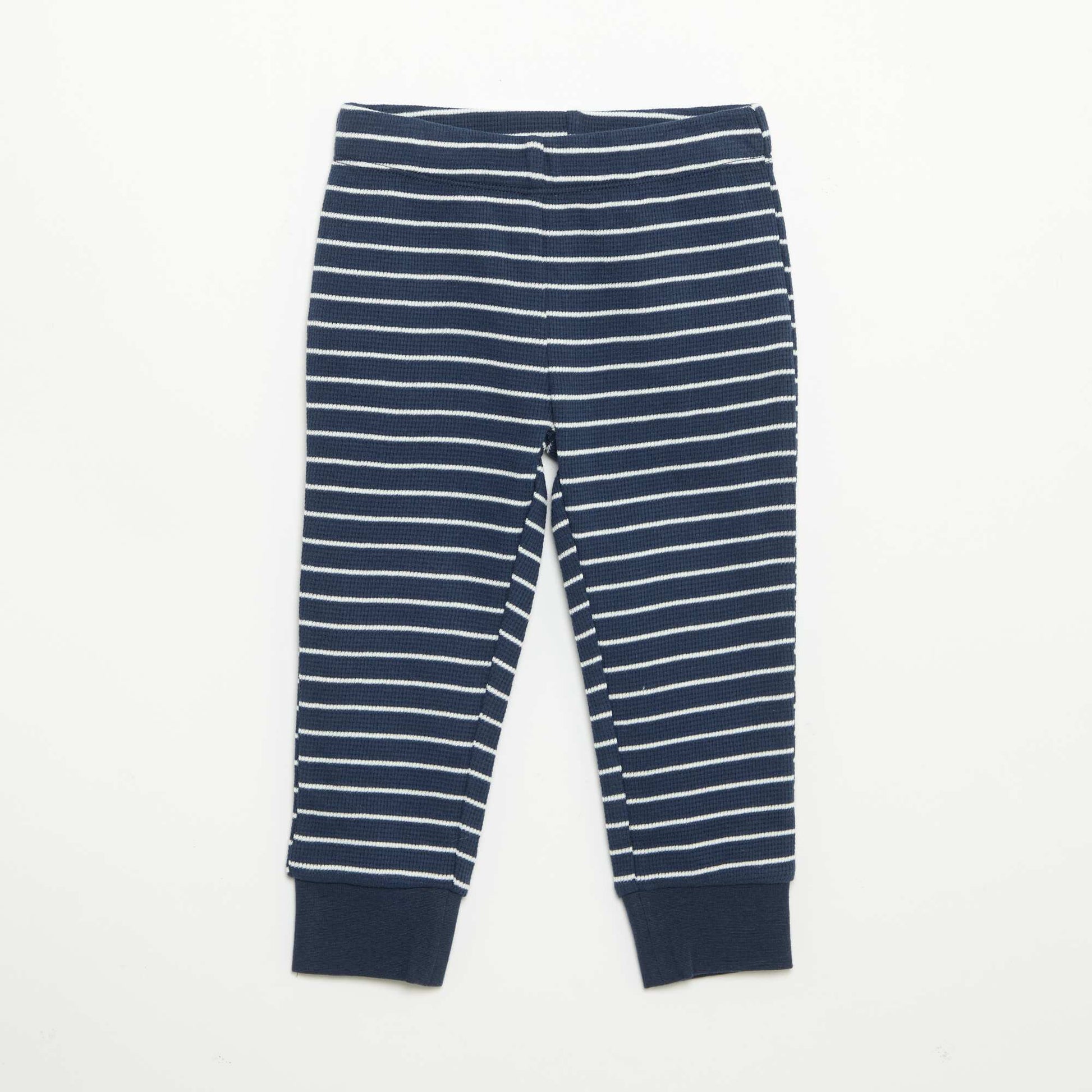 2-piece Pajamas - Long-sleeved T-shirt + Pants BLUE