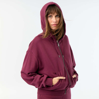 Basic Lightweight French Terry Sweatshirt PINK