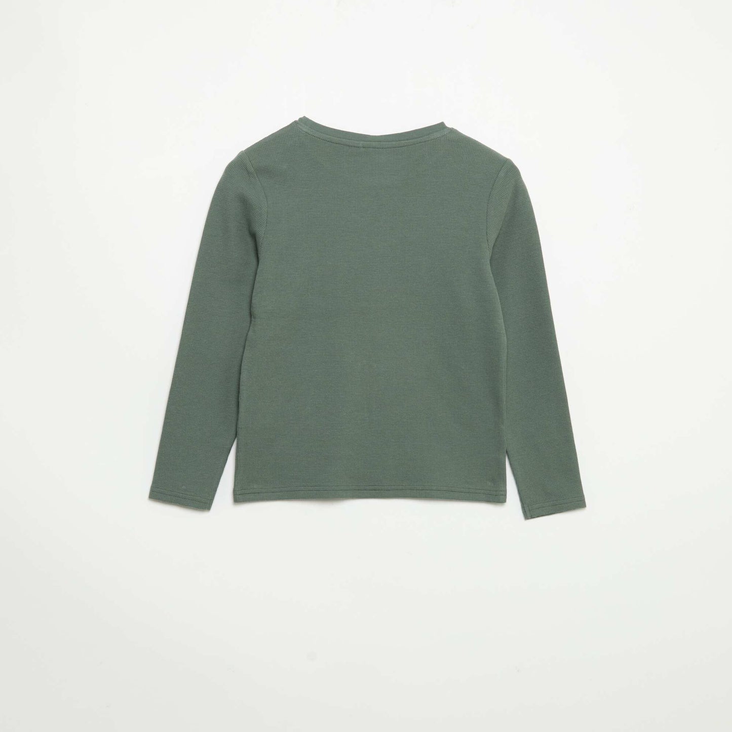 2-piece pyjamas - Long-sleeved T-shirt + trousers GREEN