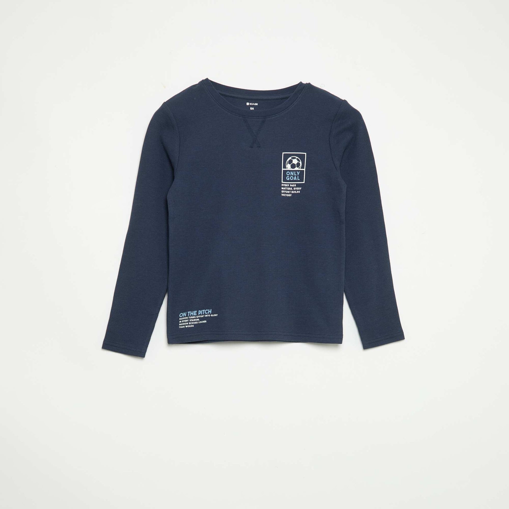 2-piece pyjamas - Long-sleeved T-shirt + trousers BLUE