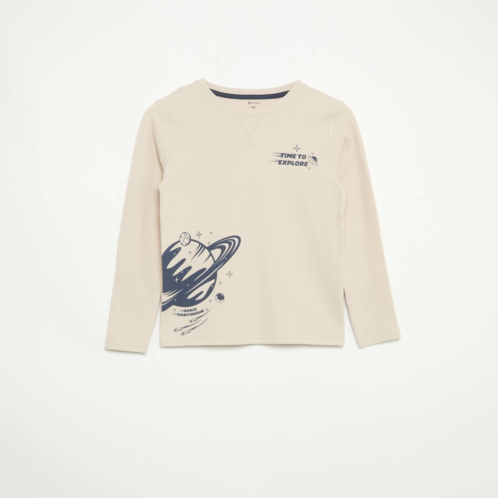 2-piece pyjamas - Long-sleeved T-shirt + trousers GREY