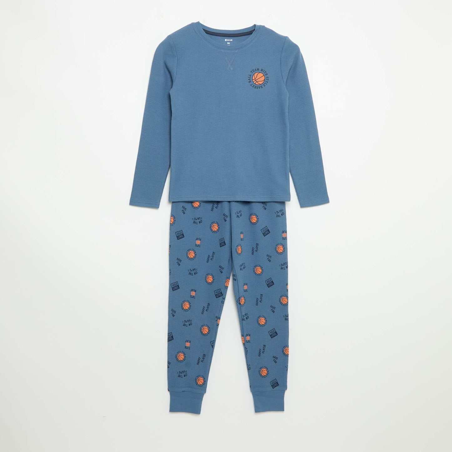 2-piece pyjamas - Long-sleeved T-shirt + trousers BLUE