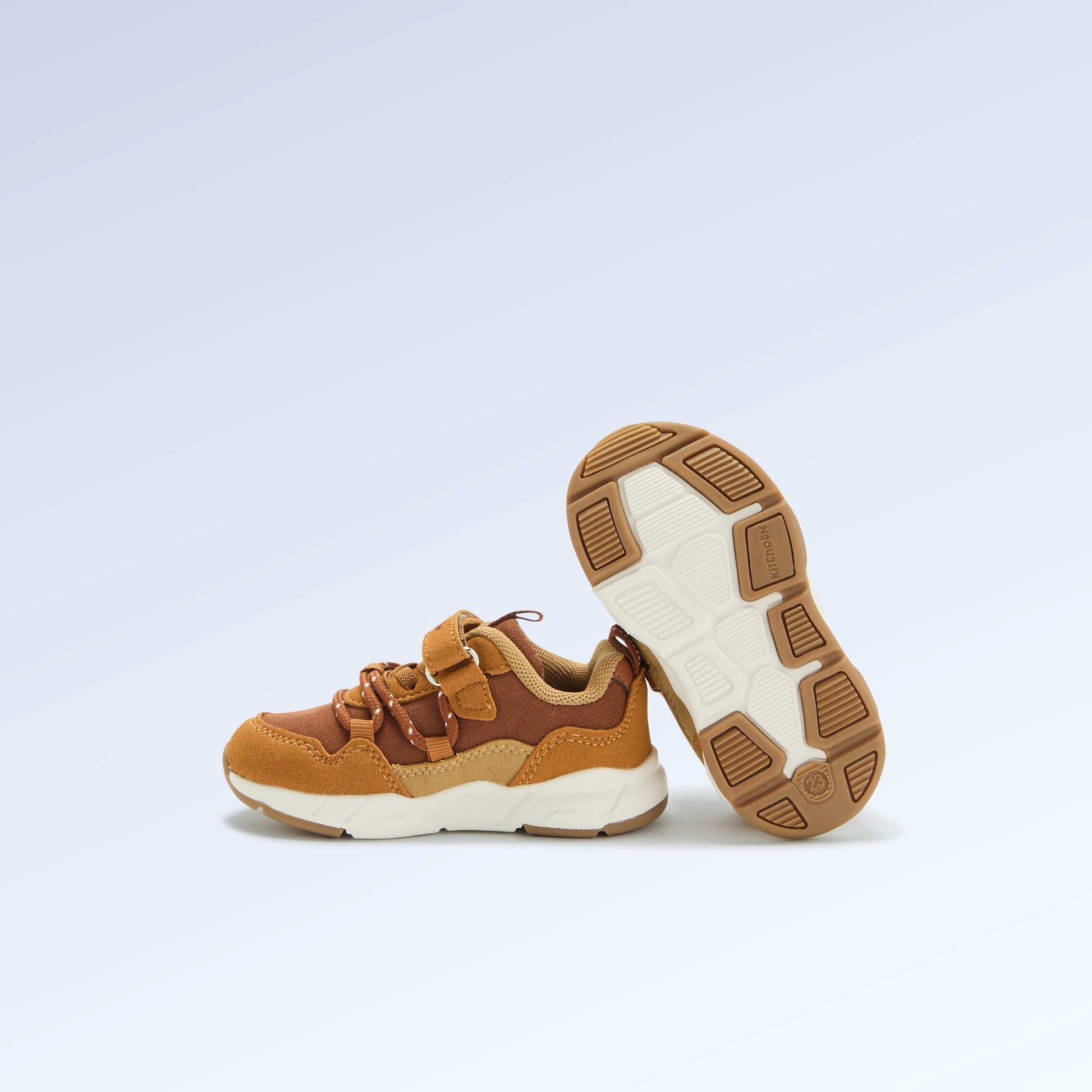 Low-Top Sneakers \'Kitchoun\' BROWN