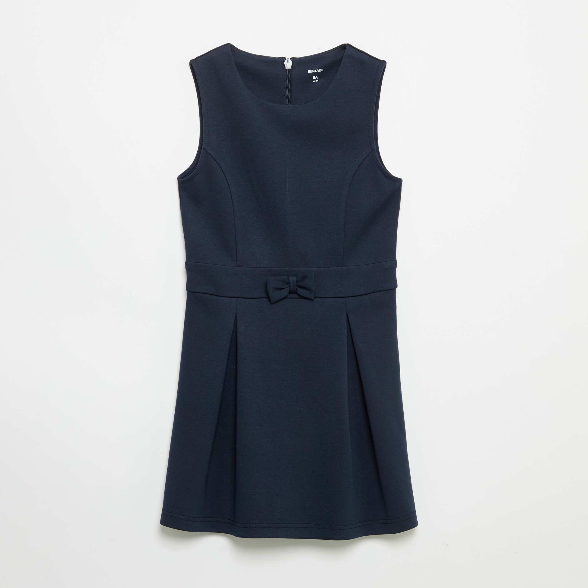 Sleeveless Fit-and-Flare Dress BLUE