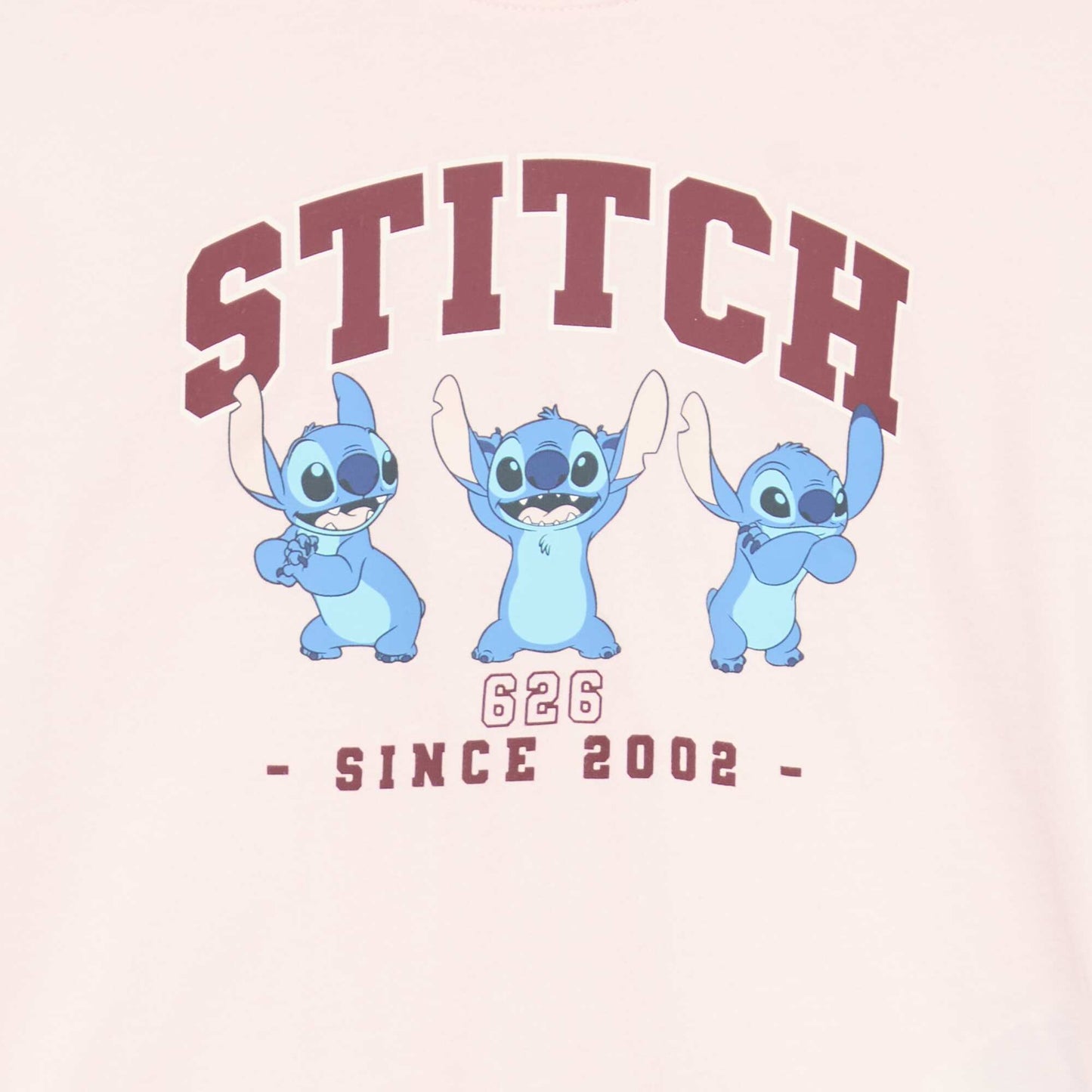 Disney Jersey Pyjamas - 2-Piece: Long-Sleeved T-Shirt + Trousers PINK