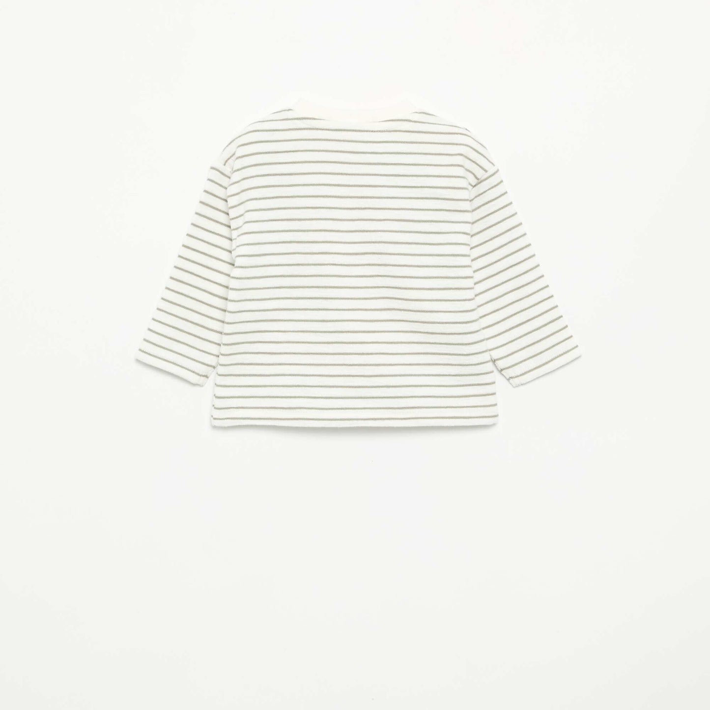 Long-sleeved Baby Terry T-shirt WHITE