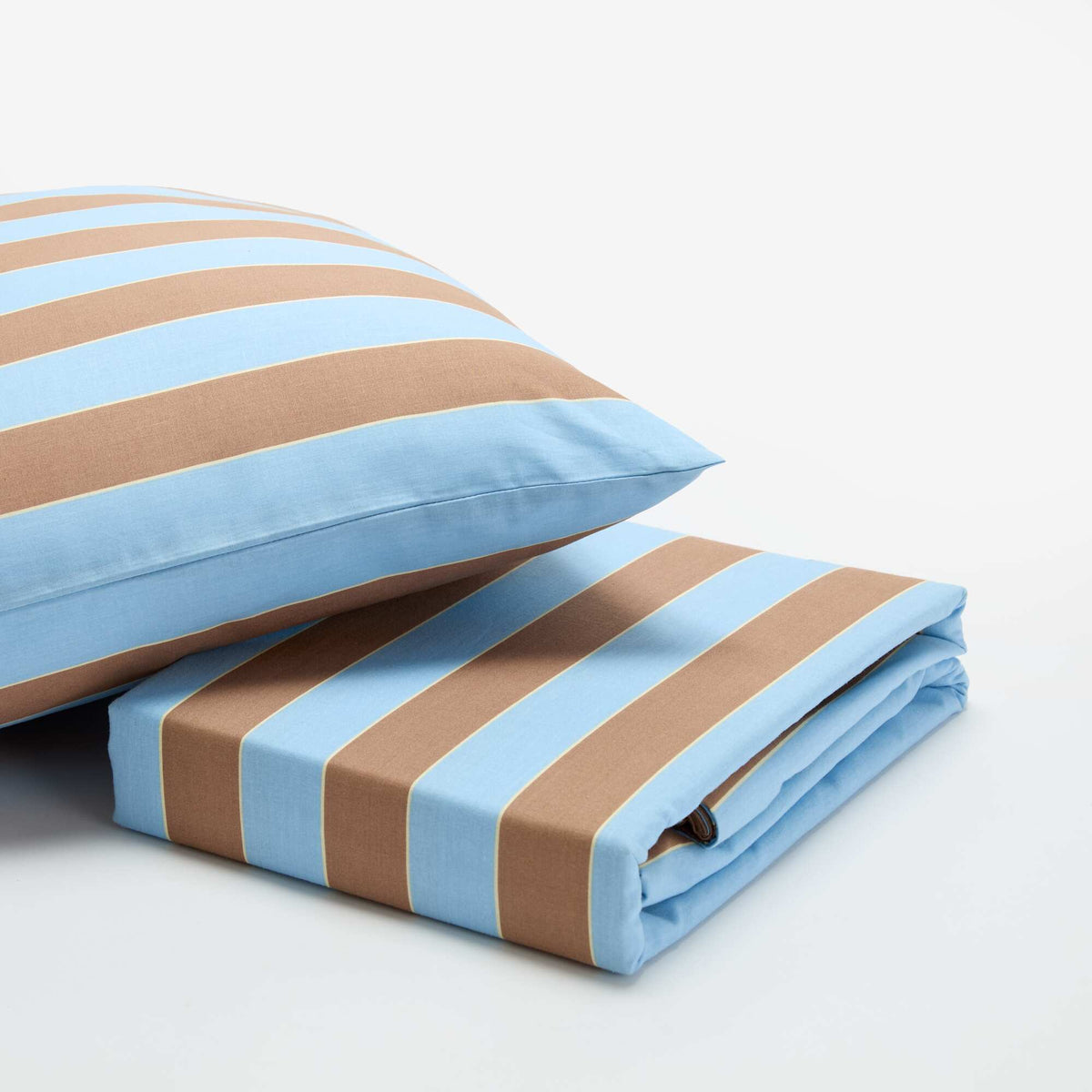 2-piece Single Bedding Set - Duvet Cover + Pillowcase BLUE