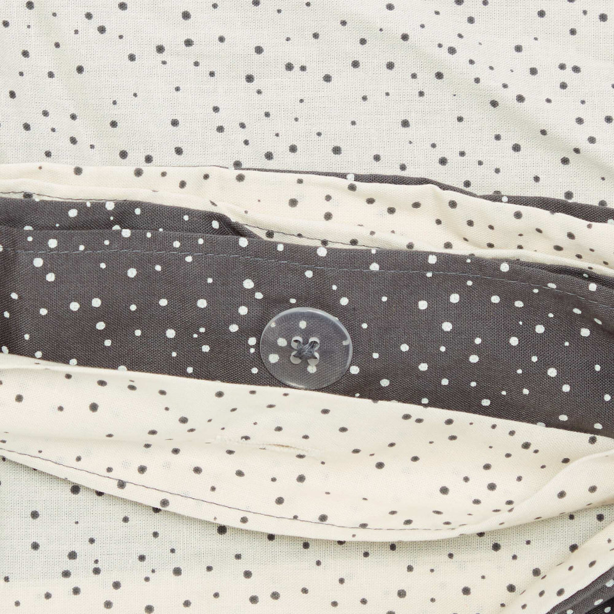 2-piece single duvet cover set - Duvet cover + pillowcase GREY