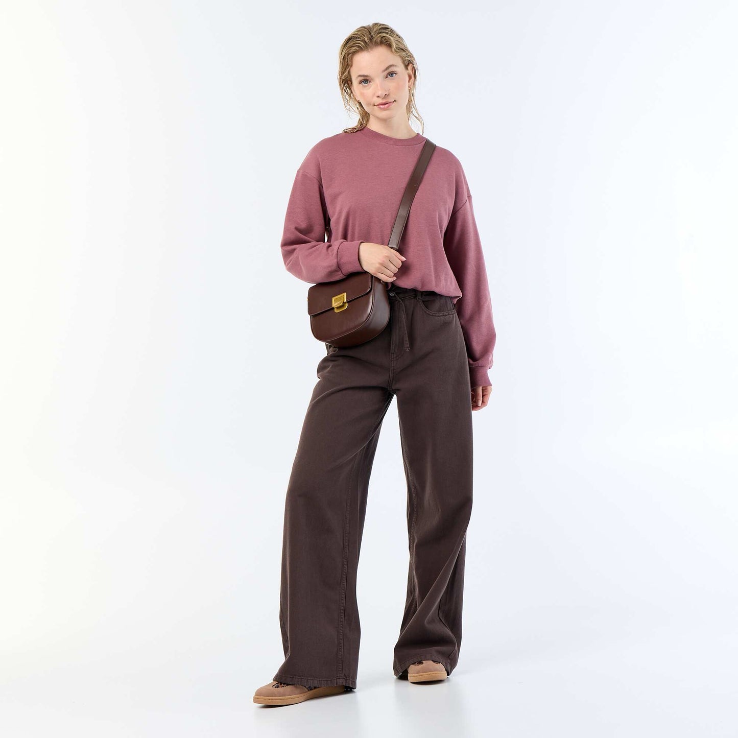 Balloon French Terry Sweatshirt PINK
