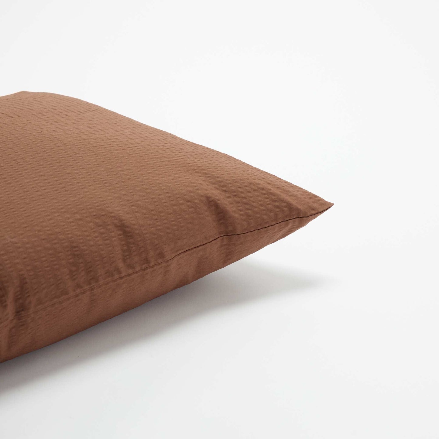 Solid pillowcase - 50 x 70 cm - KIABI Home BROWN