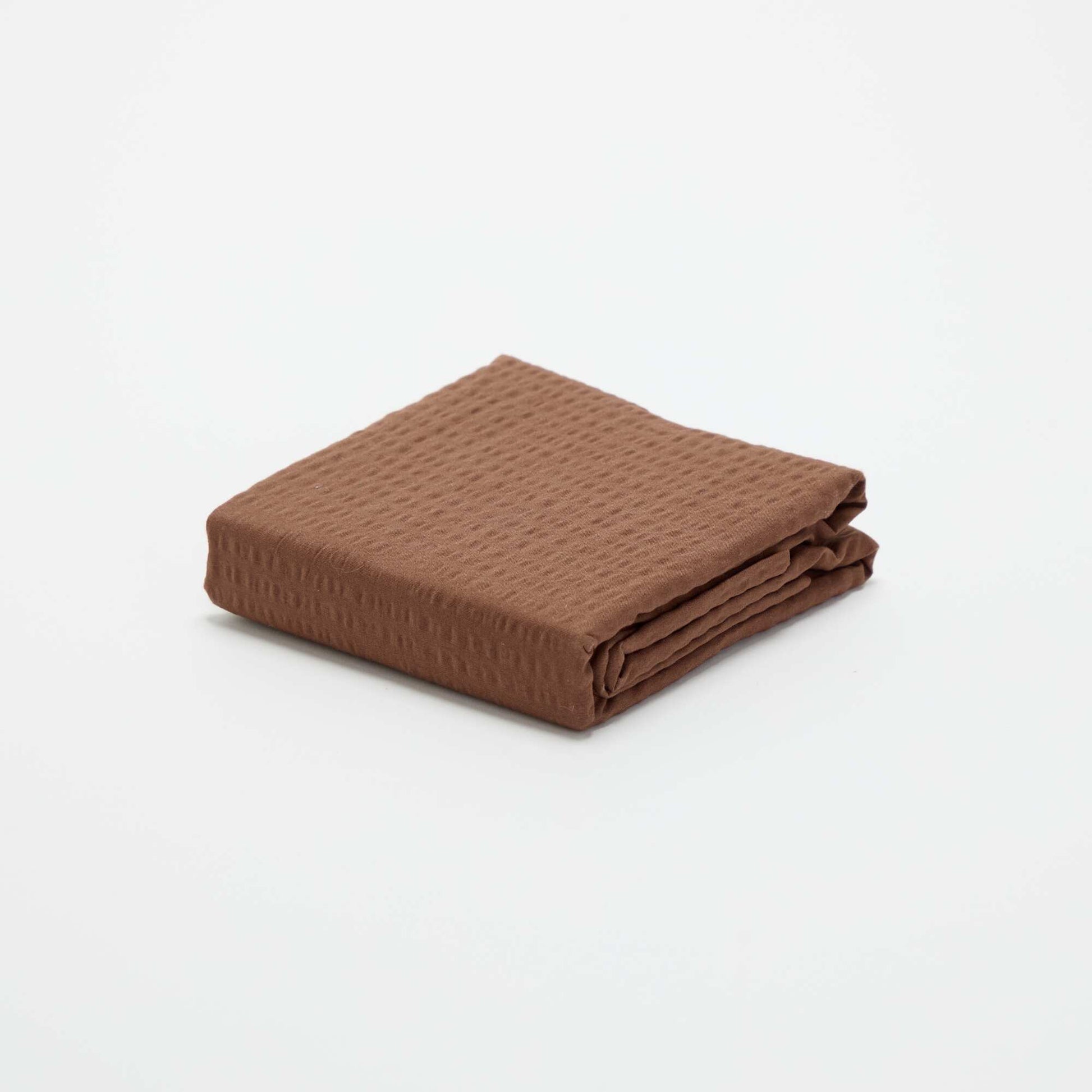 Solid pillowcase - 50 x 70 cm - KIABI Home BROWN