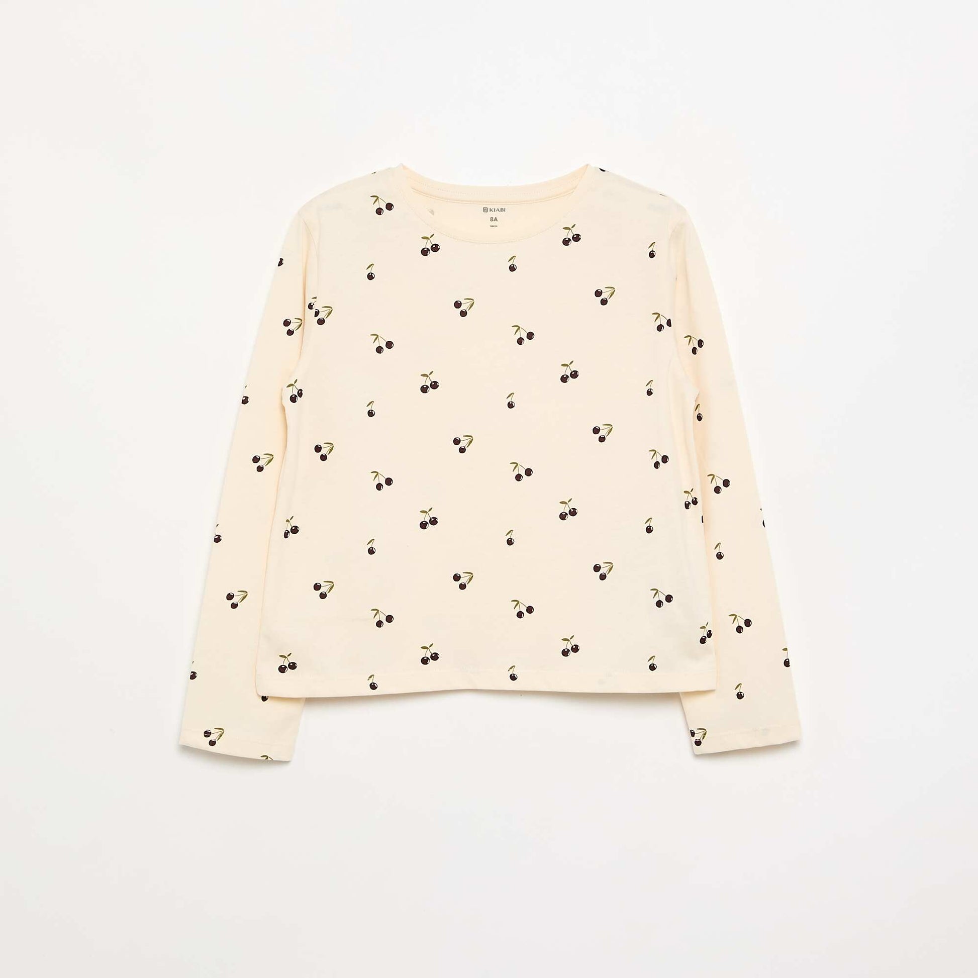2-Pack Long-Sleeved T-shirts WHITE