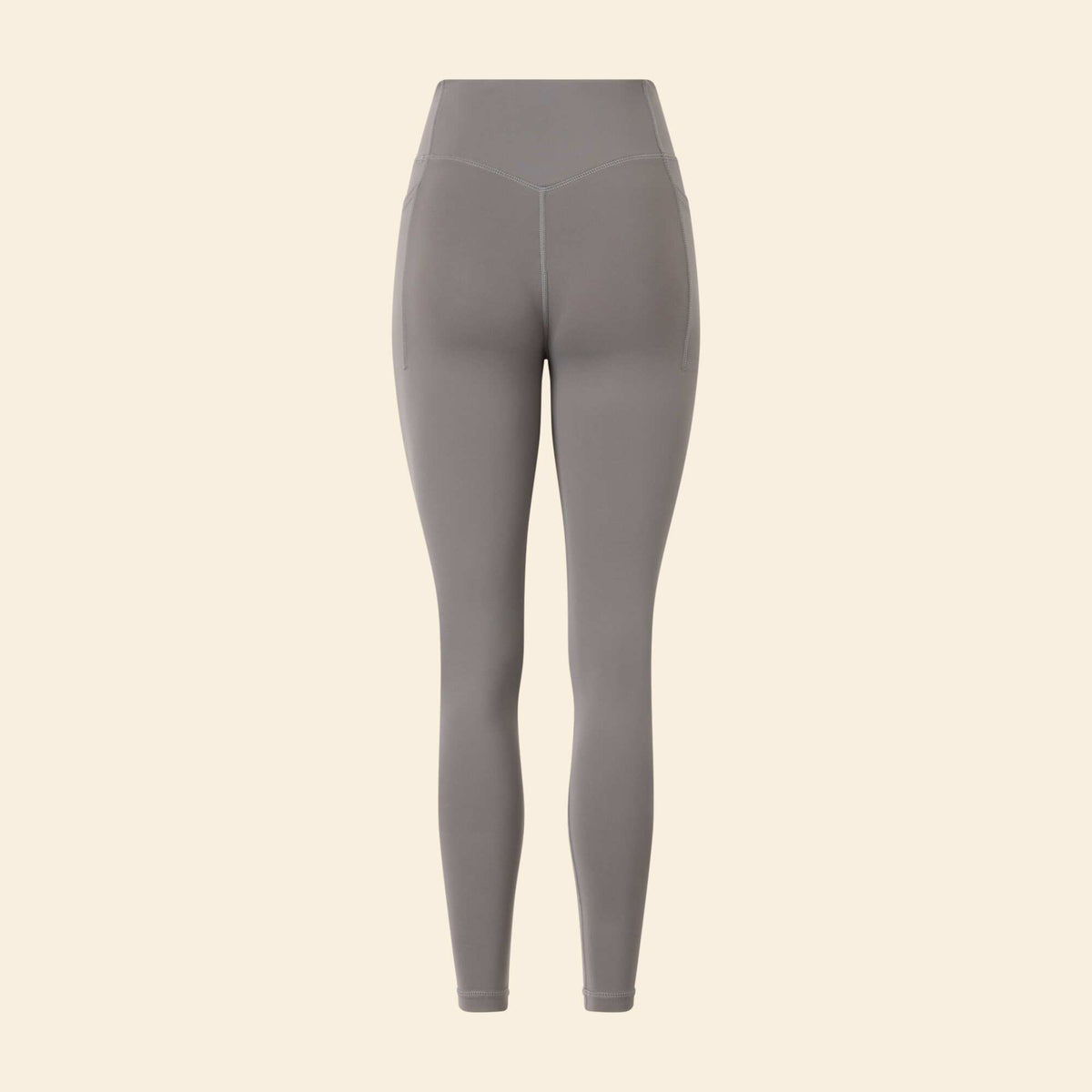 Sports leggings with pockets GREY