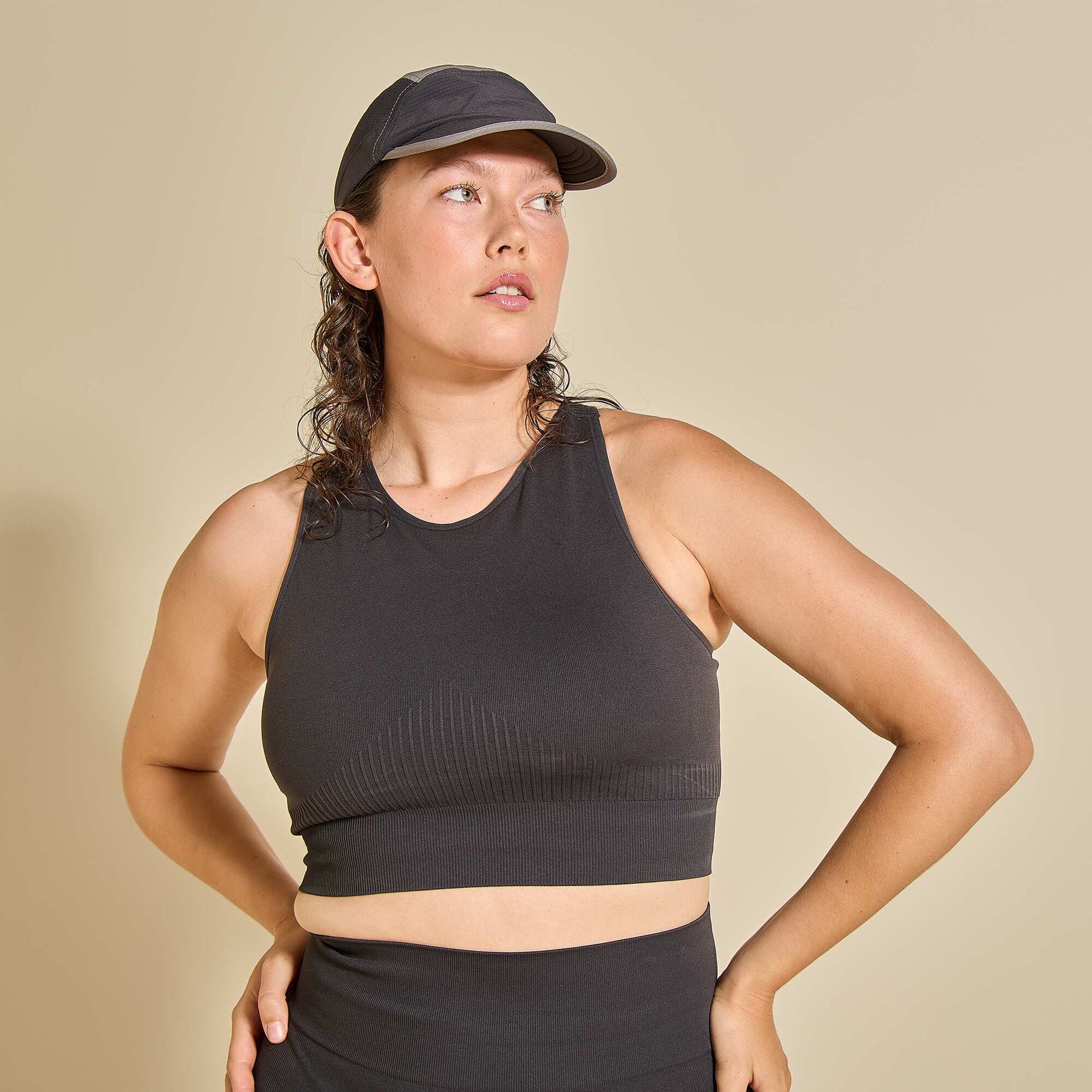 Seamless Sports Bra BLACK