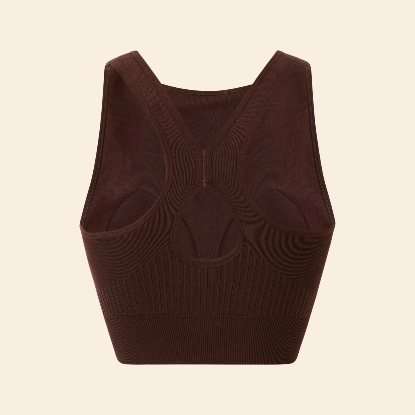 Seamless Sports Bra BROWN