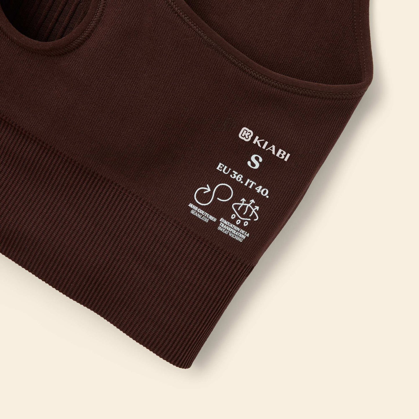 Seamless Sports Bra BROWN