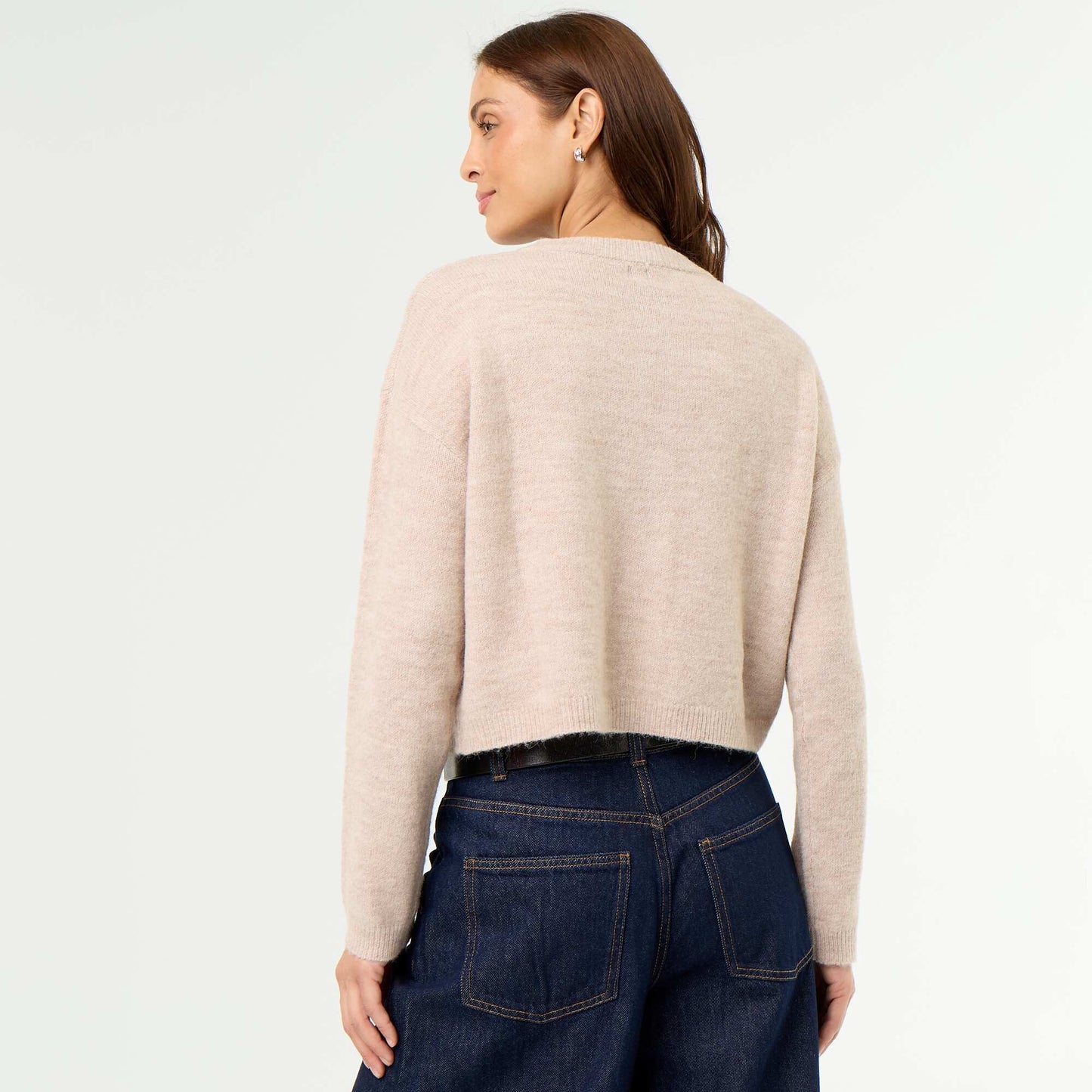 Knitted Cardigan BEIGE