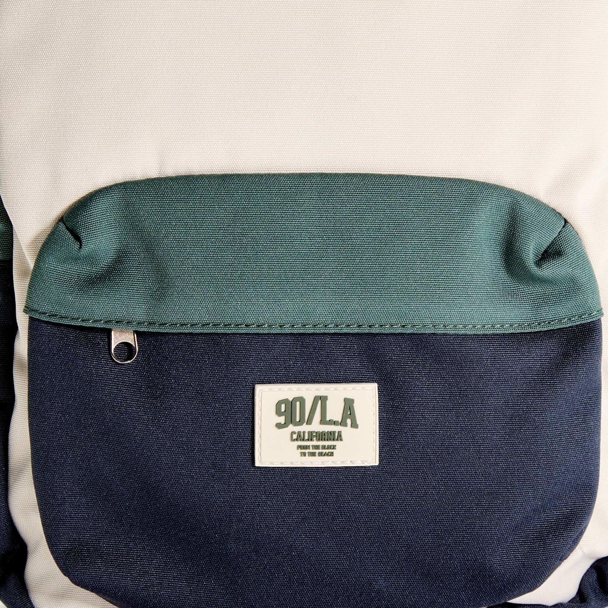 Color Block Backpack BLUE
