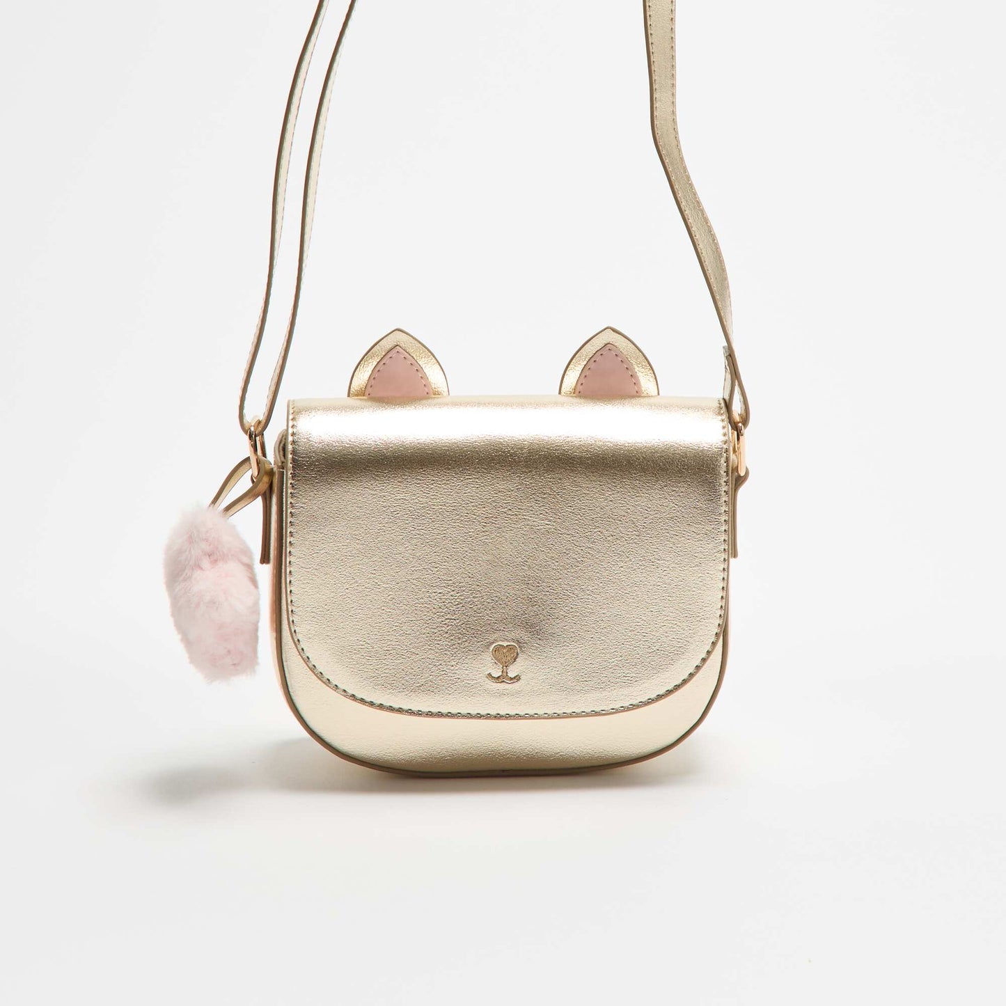 Cat design handbag YELLOW