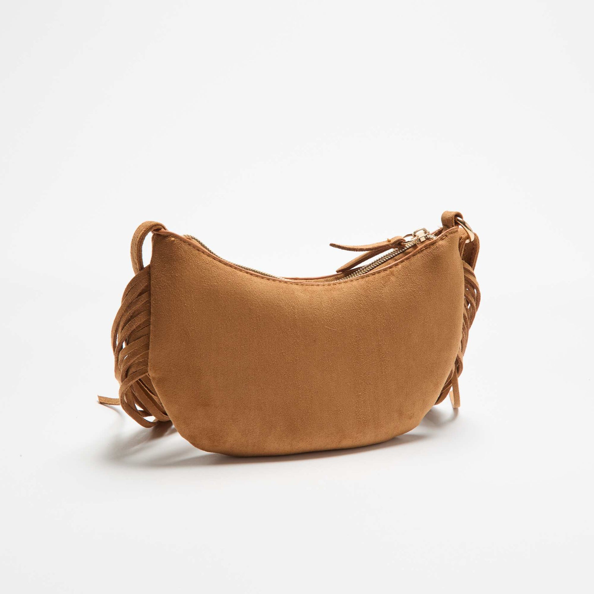 Mini fringed bag BEIGE