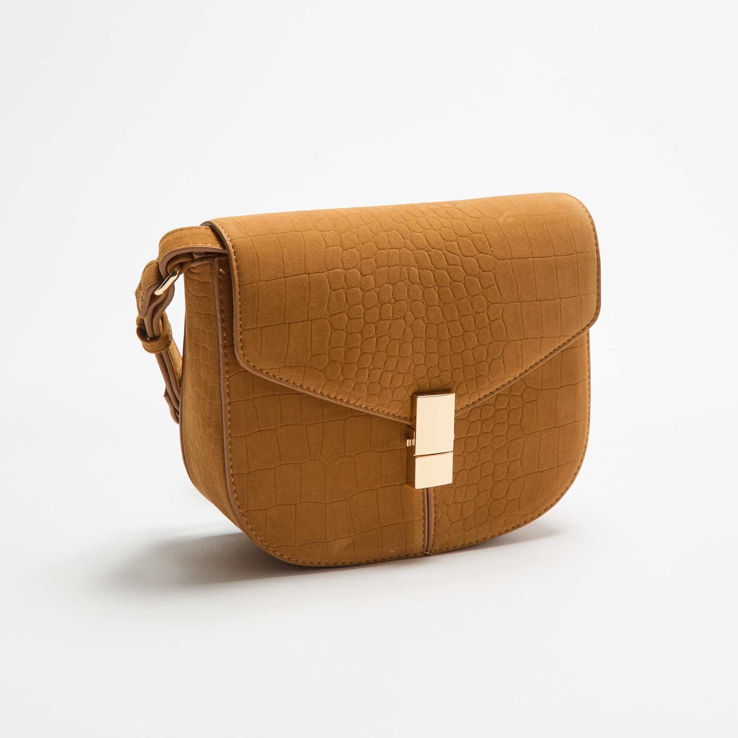 Suedette Handbag BEIGE