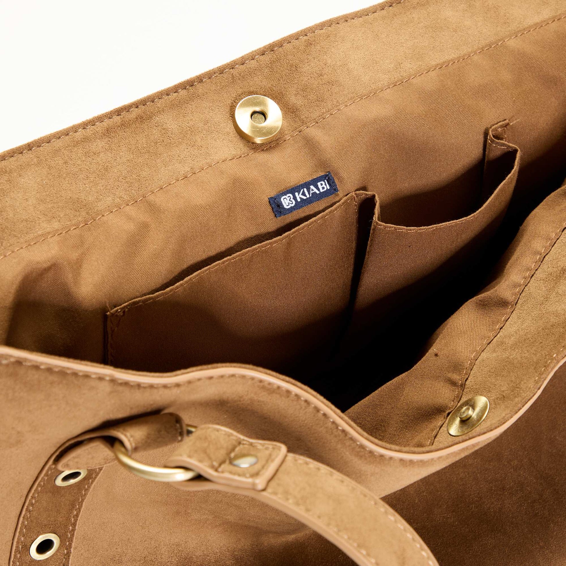 Fringed Hobo Bag KHAKI