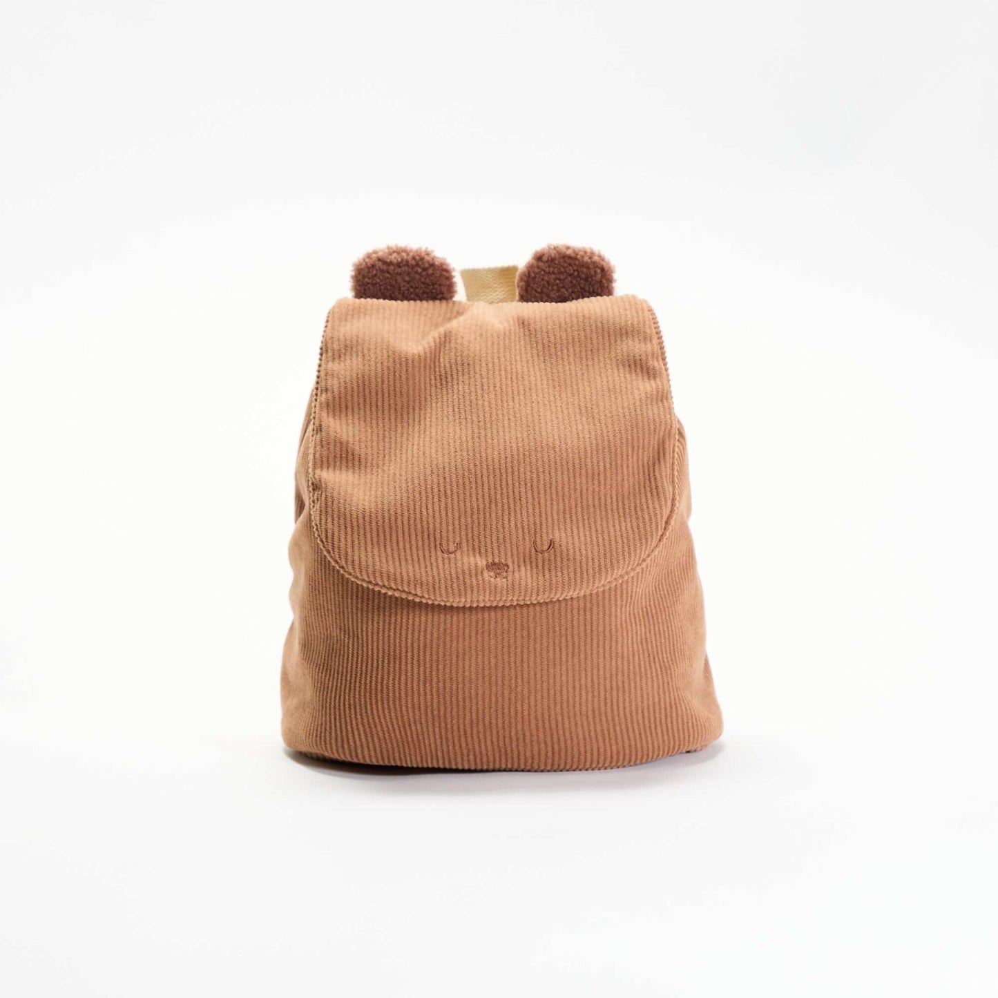 Animal-Look Backpack with Ears BROWN