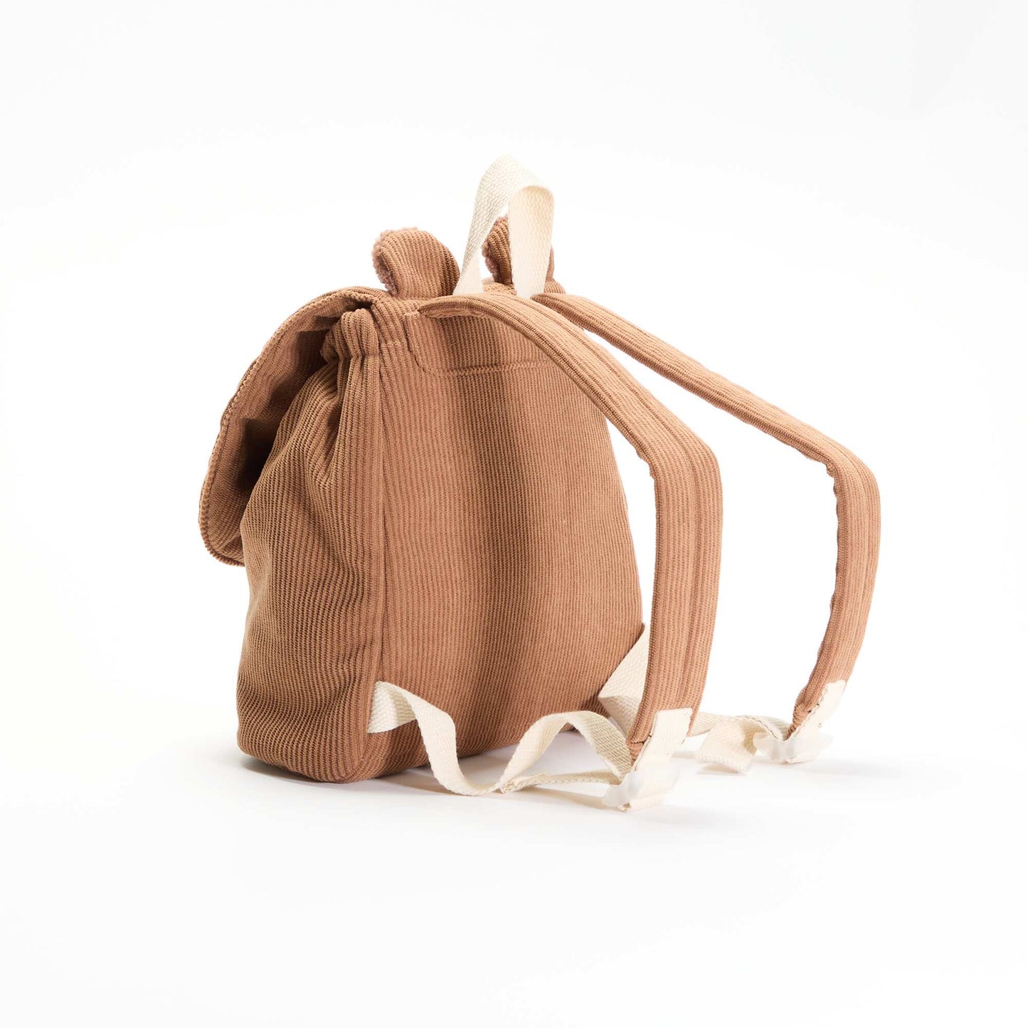 Animal-Look Backpack with Ears BROWN