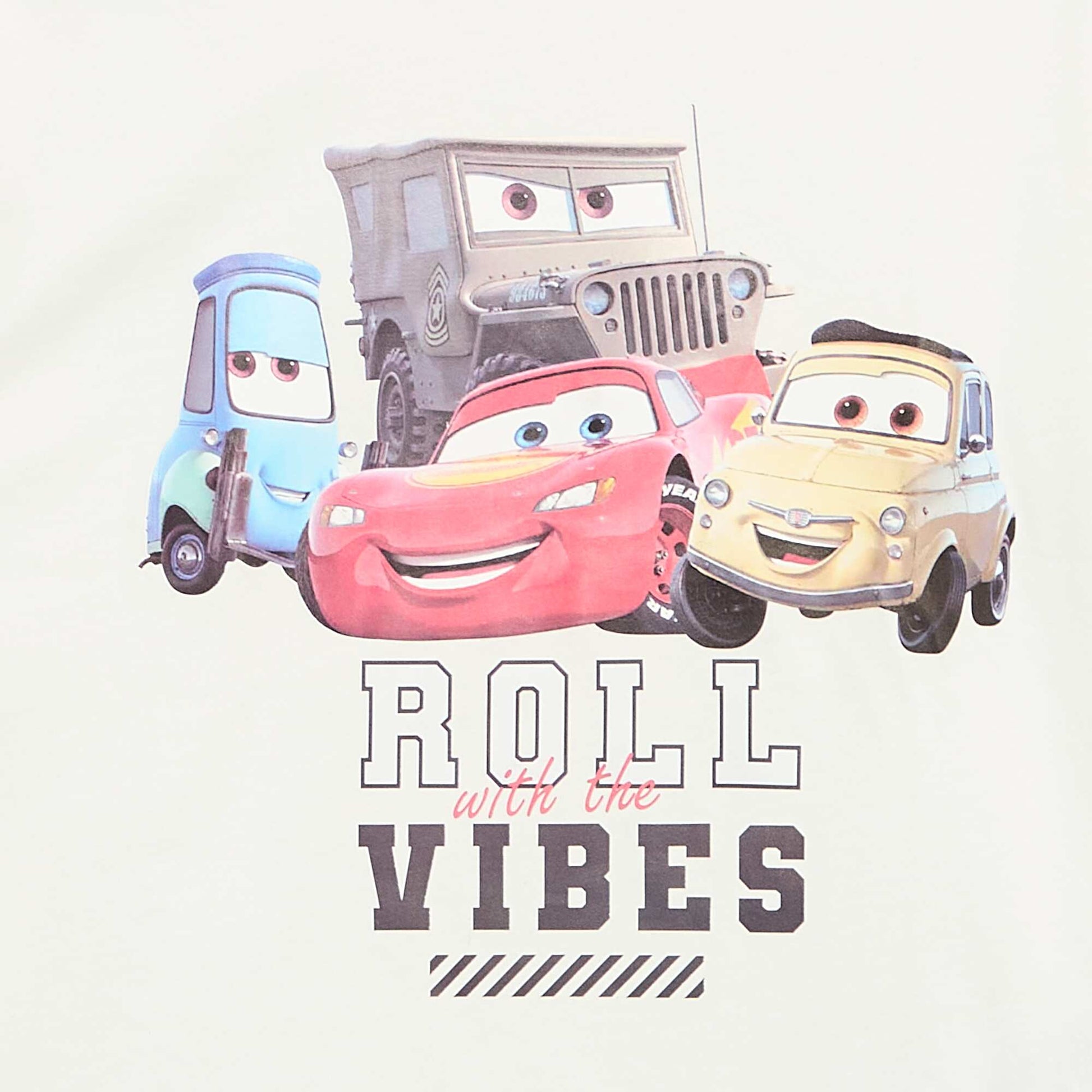 T-shirt \'Cars\' \'Disney\' \'Pixar\' WHITE