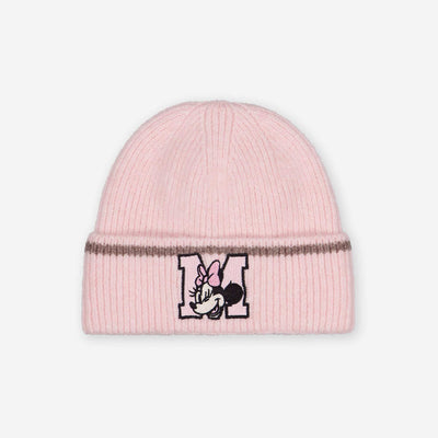 Disney Minnie Beanie with Folded Brim PINK