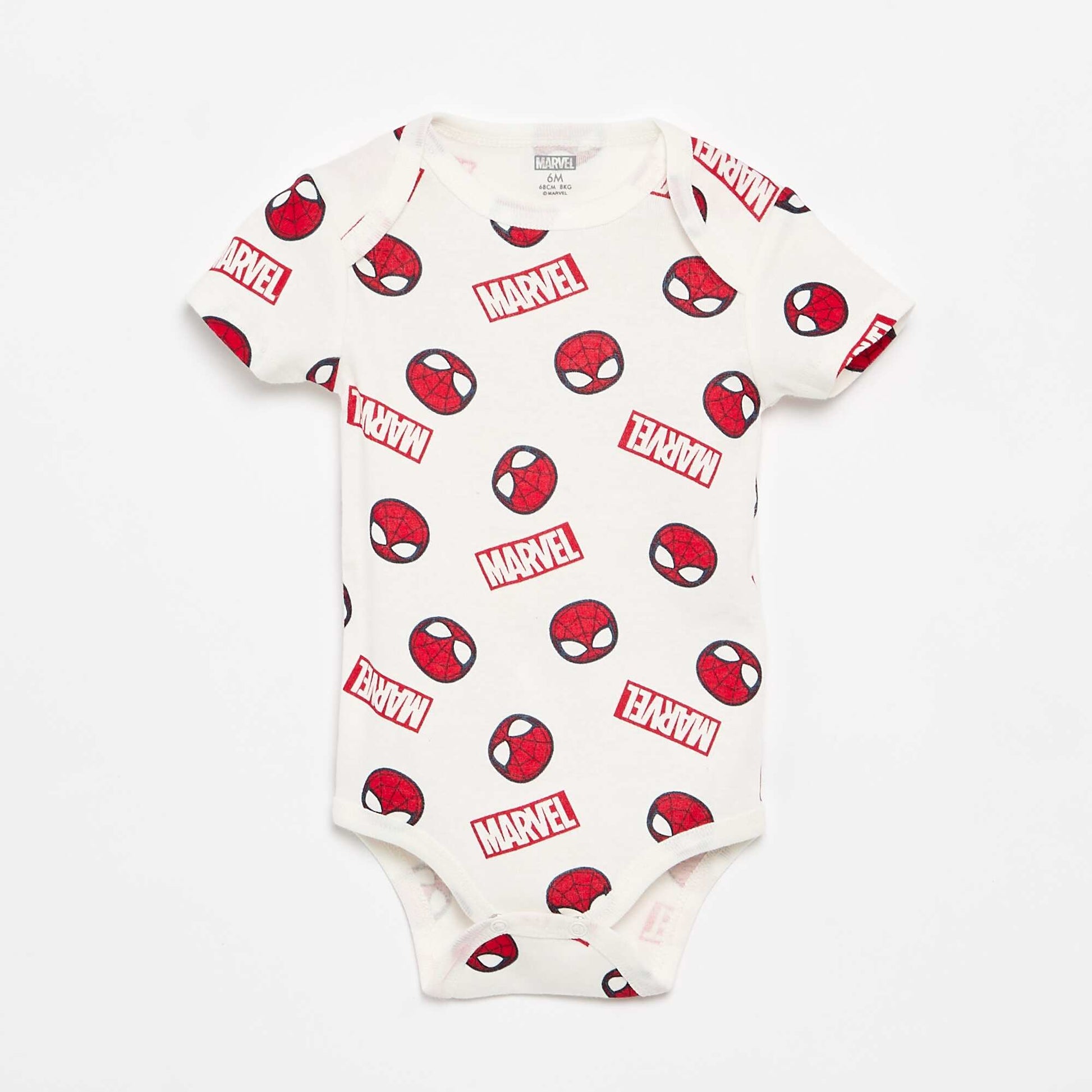 2-pack 'Spider-Man' 'Marvel' Bodysuits WHITE