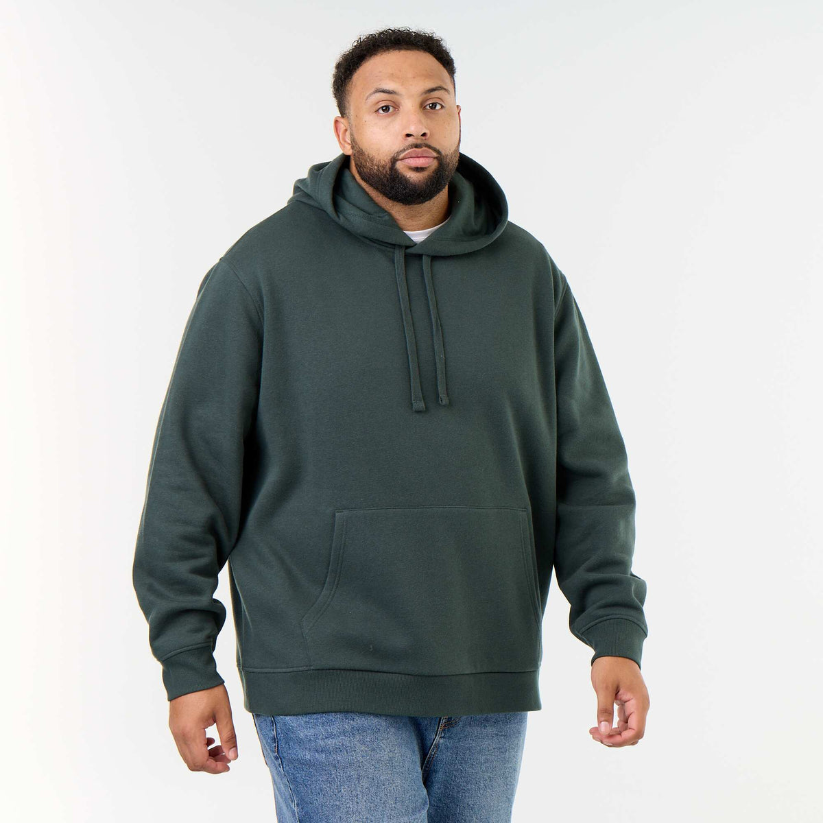 Hoodie with Kangaroo Pocket GREEN