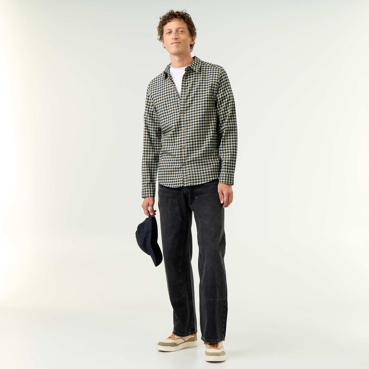 Checked Shirt GREEN