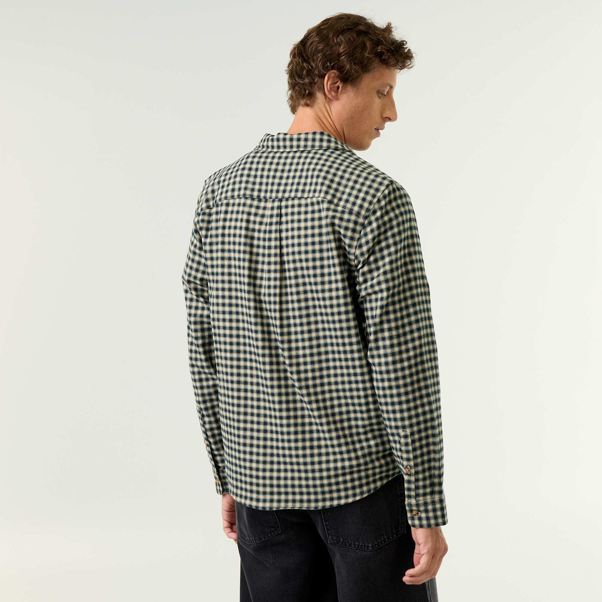 Checked Shirt GREEN