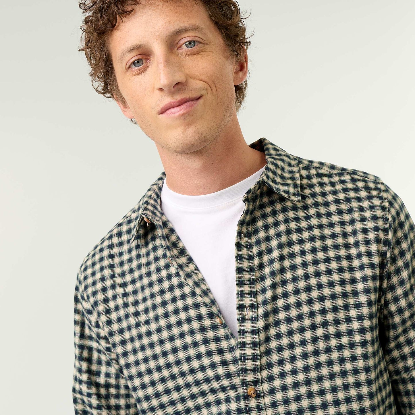 Checked Shirt GREEN