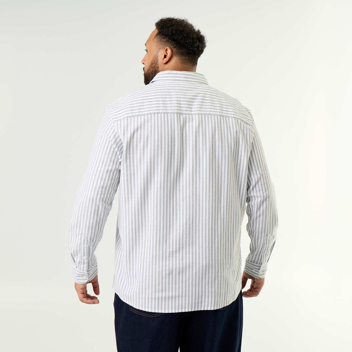 Striped Long-Sleeved Shirt GREEN