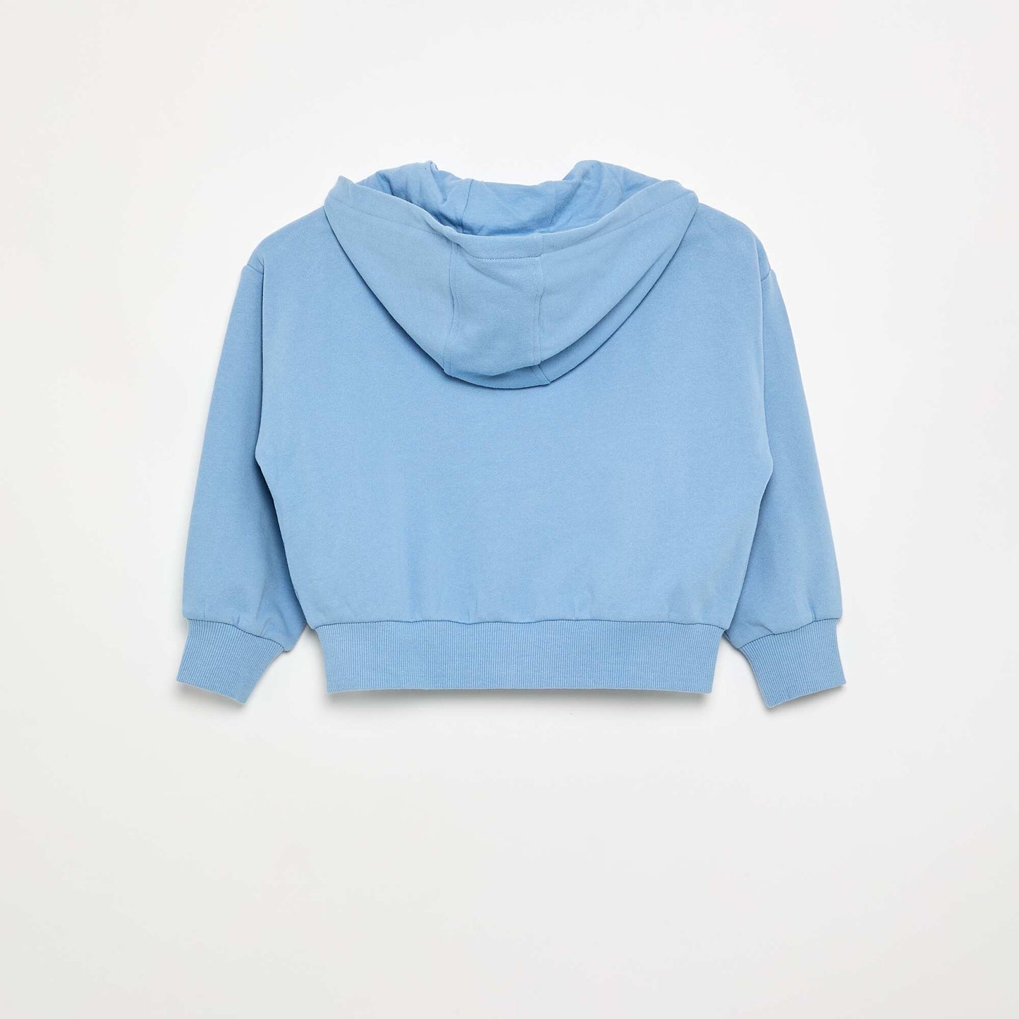 Hooded Zip-Up Sweatshirt BLUE