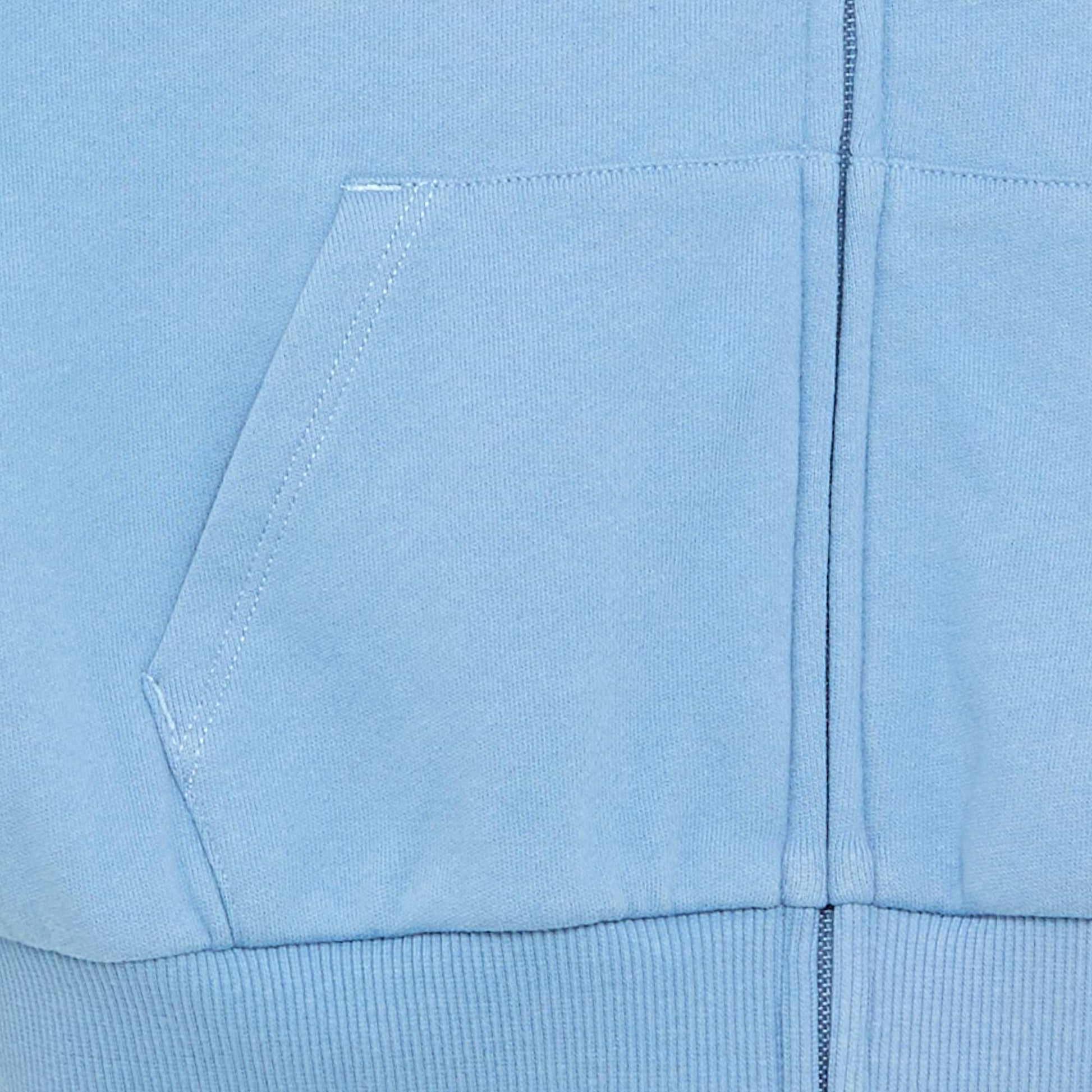 Hooded Zip-Up Sweatshirt BLUE