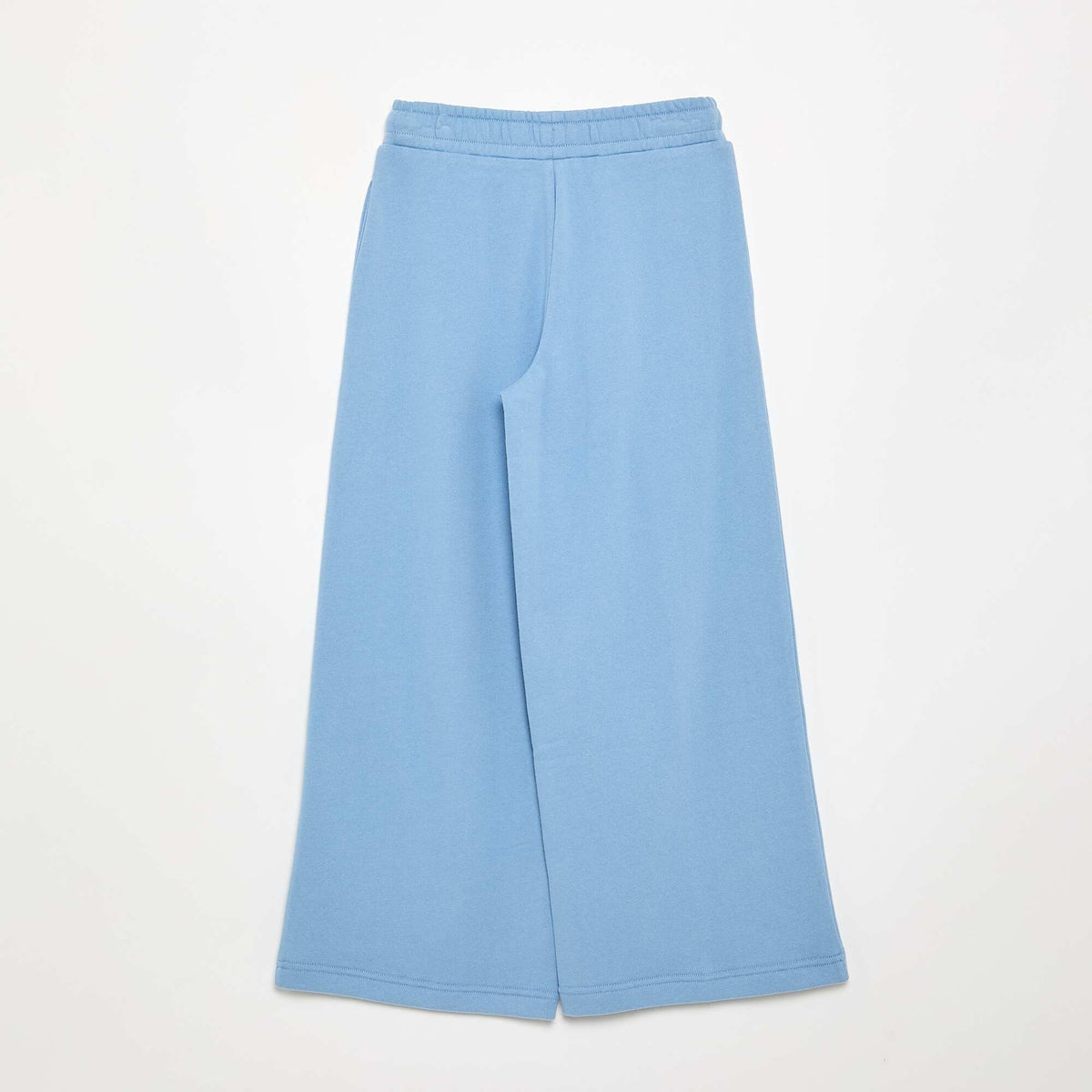 Solid Color Wide Leg Pants BLUE