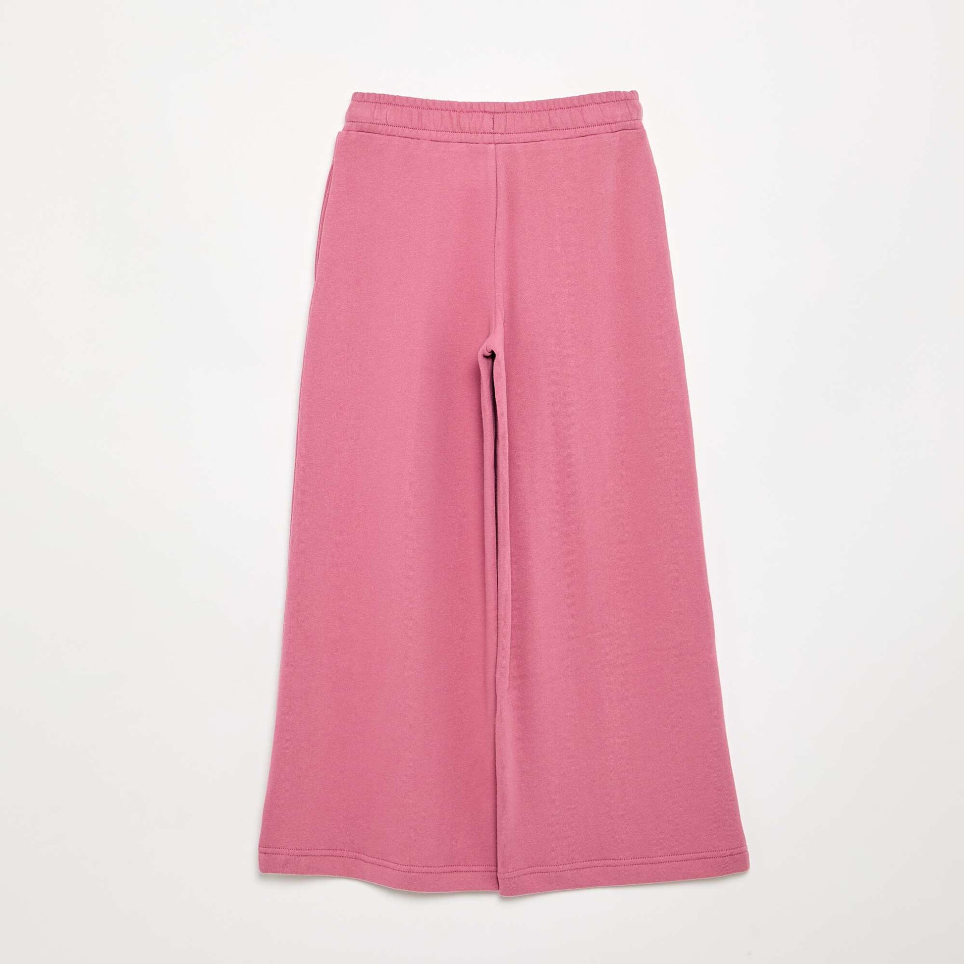 Solid Color Wide Leg Pants PINK