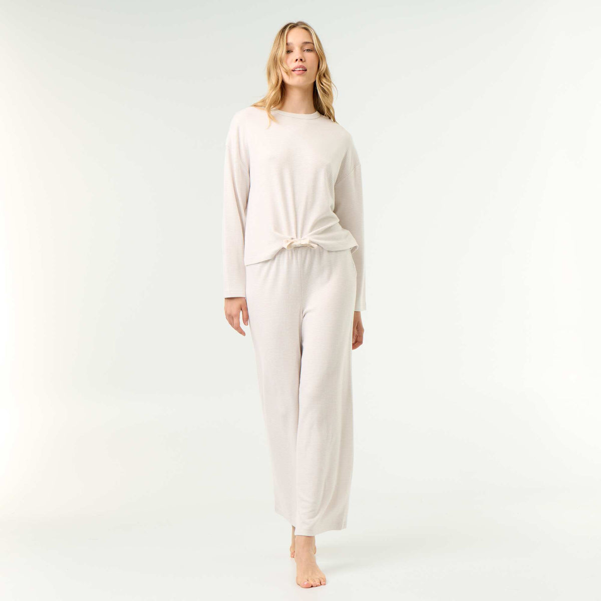 2-piece Pyjama Set - Sweatshirt + Trousers GREY