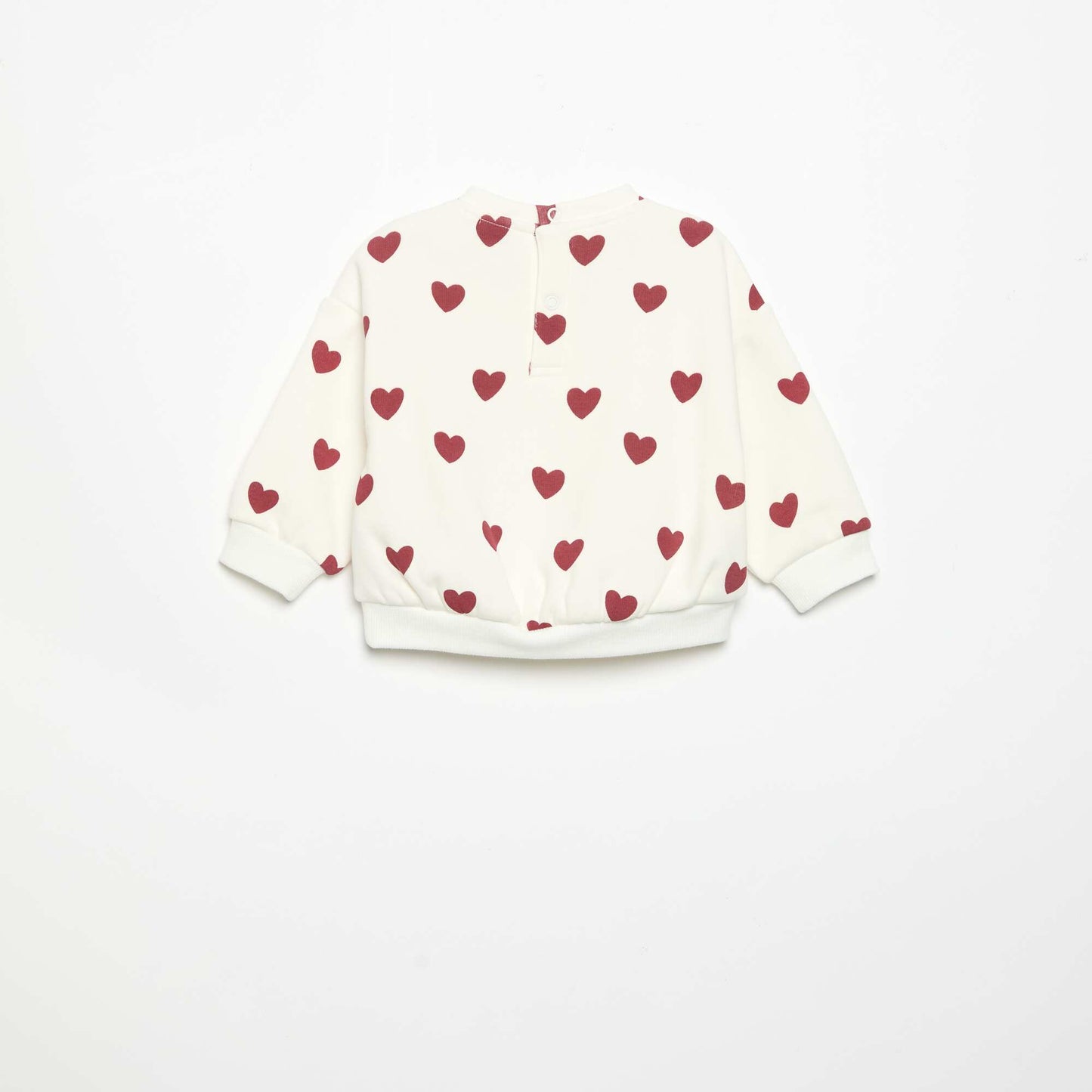 გრძელმკლავიანი სვიტერი თეთრი