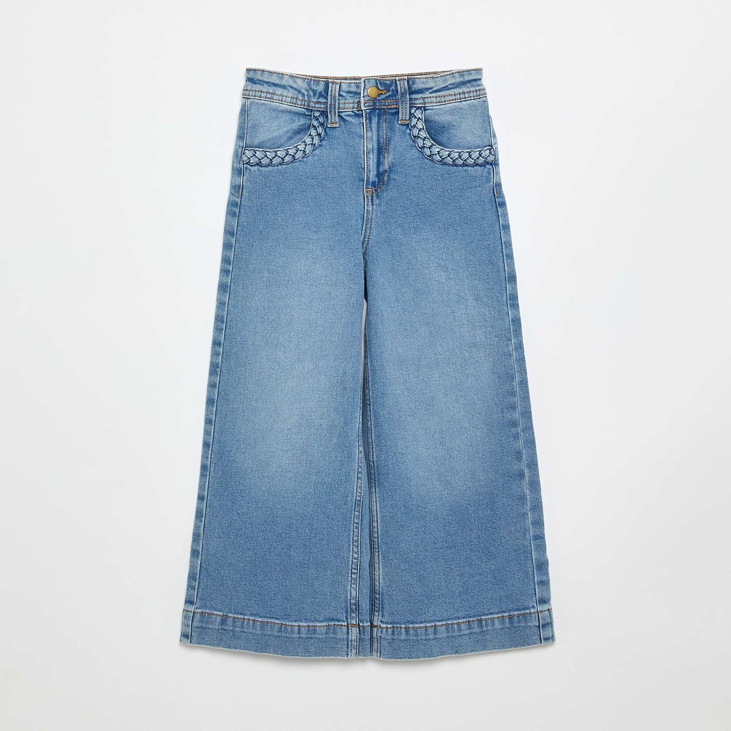 Wide-leg fit trousers BLUE