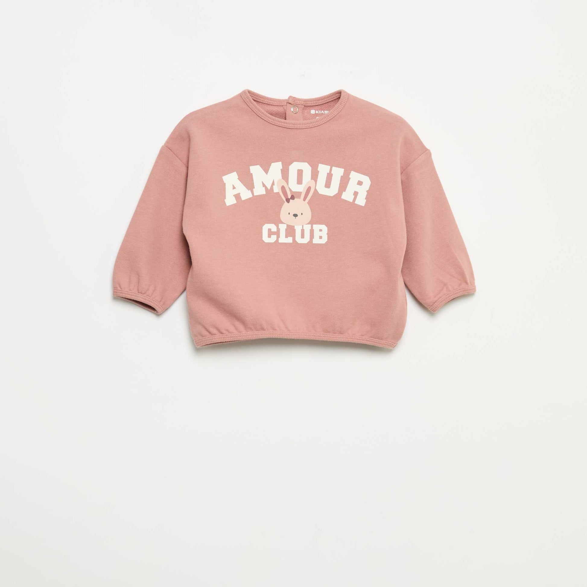 2-piece fleece set PINK