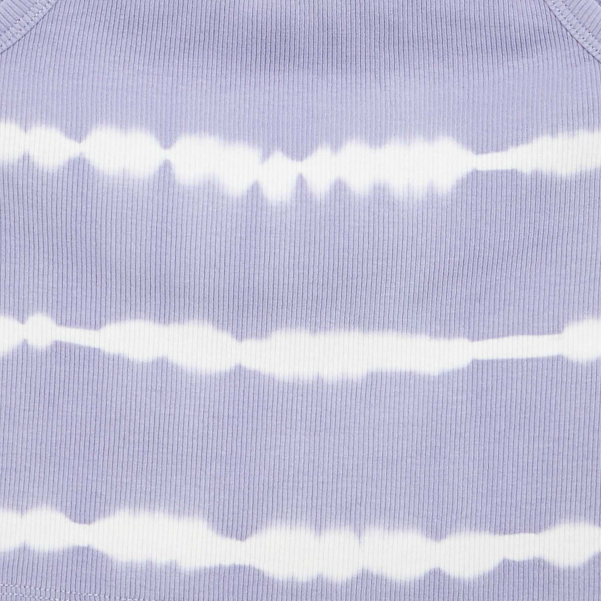 Striped Tie-Dye Tank Top PURPLE