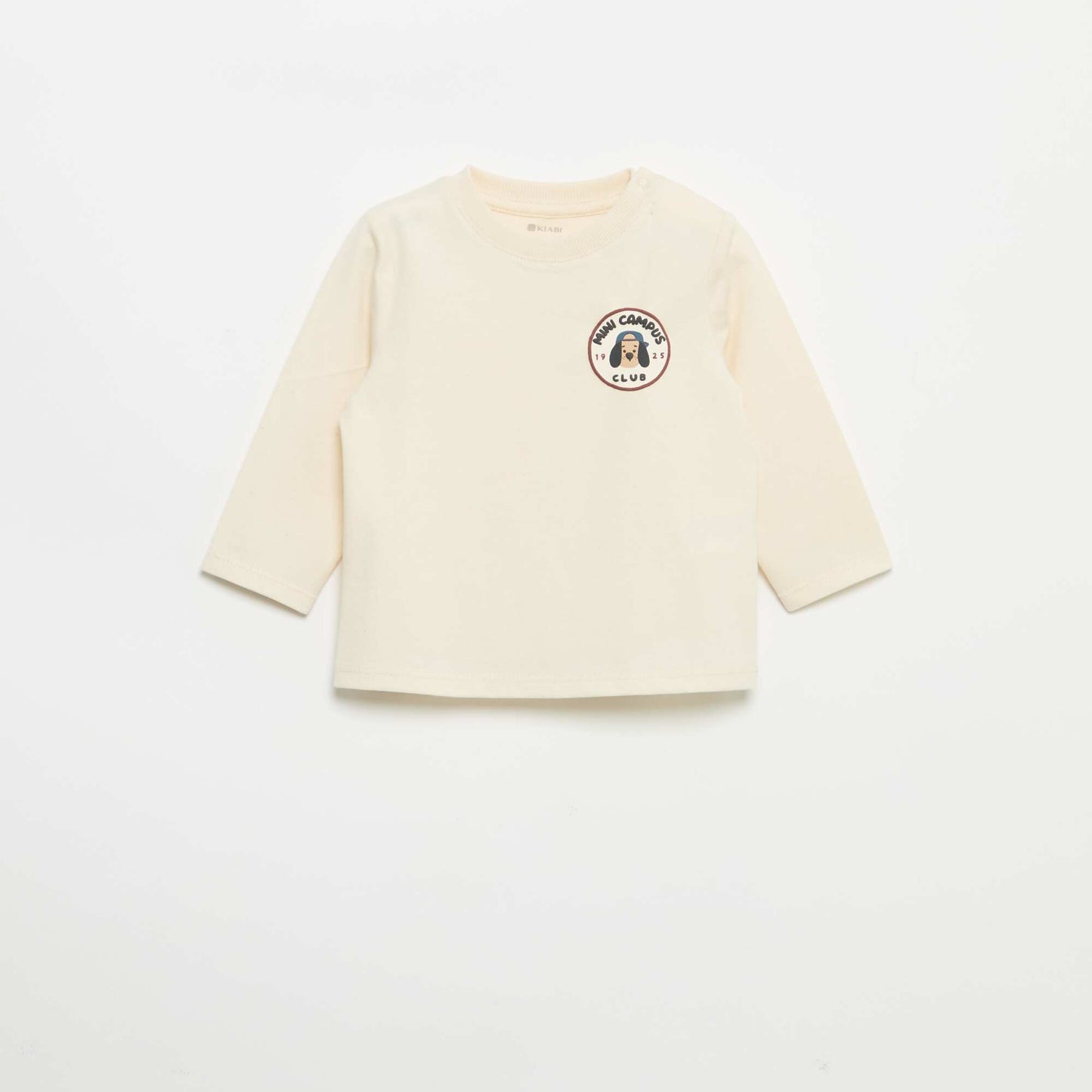 Pack of 2 Long-Sleeved T-shirts BROWN
