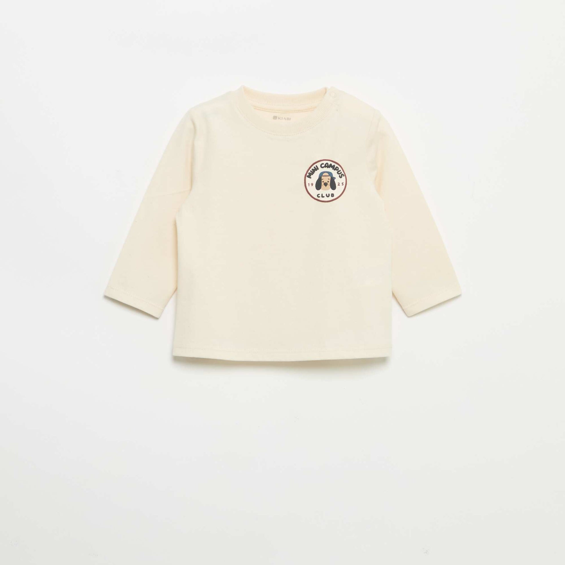Pack of 2 Long-Sleeved T-shirts BROWN